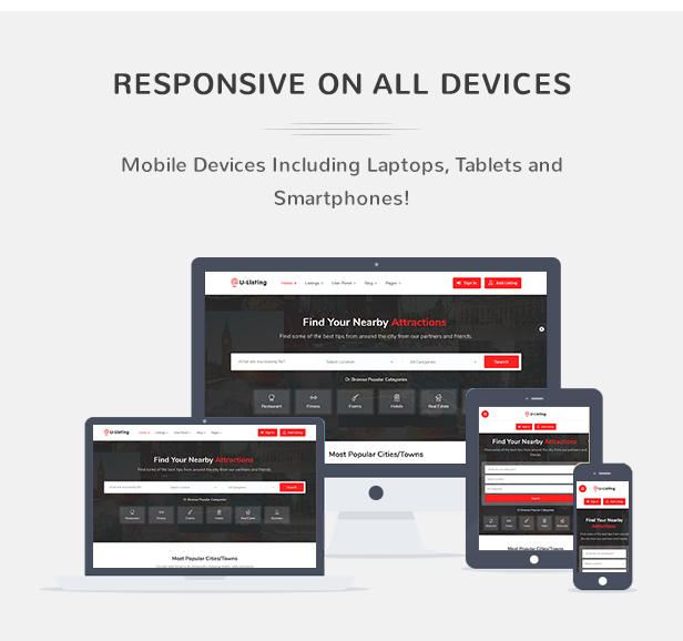 U-Listing Directory - Listing HTML Template
